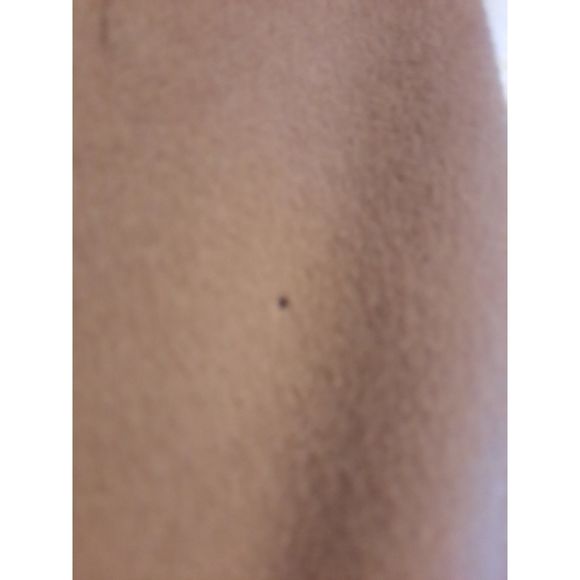 Vintage 1960s Womens Wool and Fur 3/4 Sleeve Coat Moth Holes - Picture 9 of 16